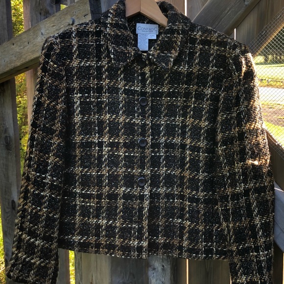 CONRAD C Collection medium Wool Jacket. - Picture 1 of 5